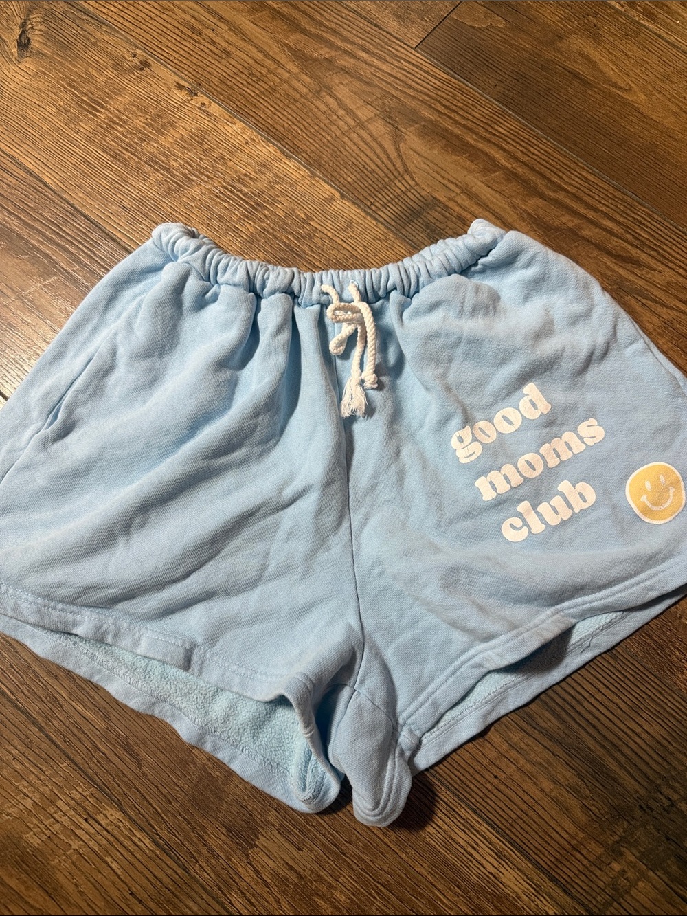 Sun Peony Coconut Good Moms Club Shorts